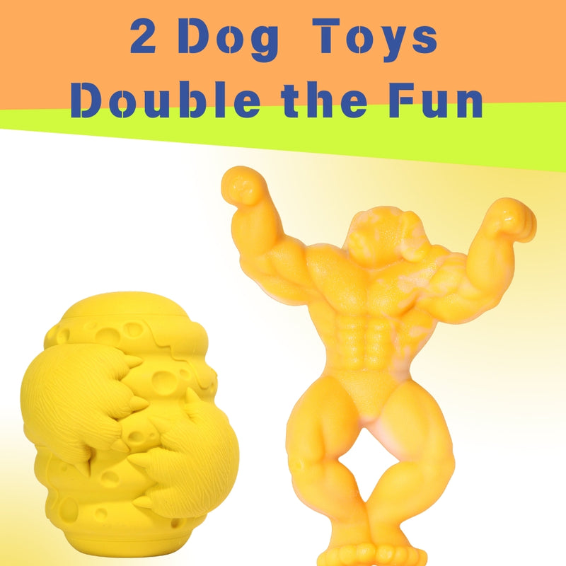 Load image into Gallery viewer, Chewy Bone dog toys for aggressive chewers toys for large Dog indestructible Nylon Toy Chicken Flavor &amp; Treat Dispensing large dog ball helps with dog dental teething and kills boredom
