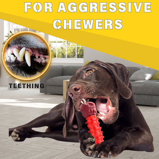 Beef Flavor Large Dog Bone heavy duty aggressive chewer Nylon indestructible big dog chewable safe non toxic pet bone Durable Toy for Large Dogs Long Lasting Rubber Chew for Large Breeds