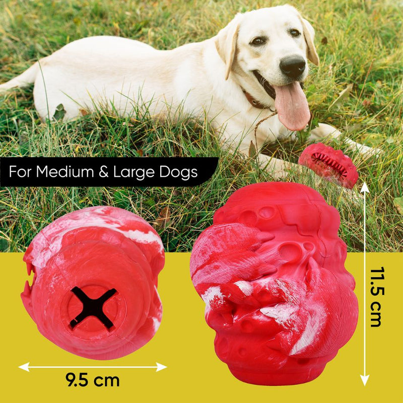 Load image into Gallery viewer, Chewy Bone funny Dog toy for large breeds dog toys bundle hard for big dogs chicken flavored &amp; Treat dispensing ball interactive dog set helps with dog dental kills boredom
