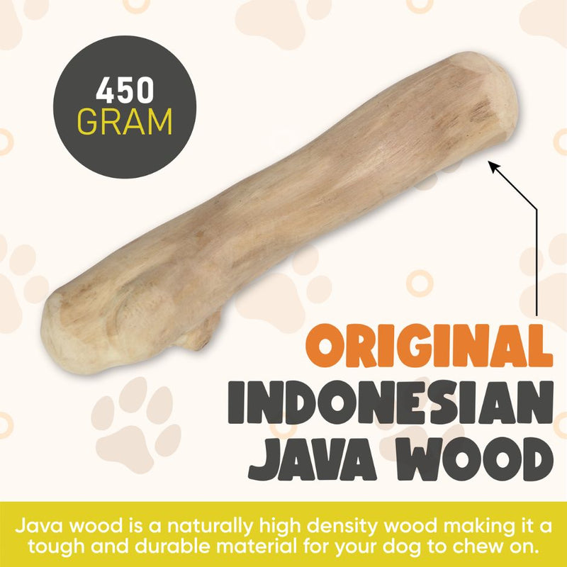 Load image into Gallery viewer, Large Dog Chew Wooden Stick Organic Indonesian Java wood for aggressive chewer Big Dog Toys For teething Interactive play
