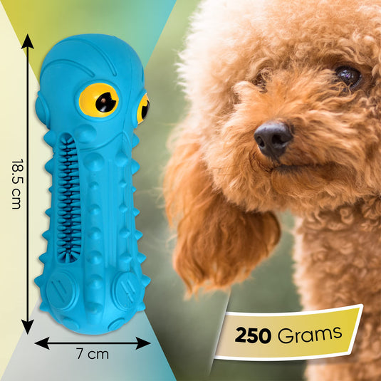 Interactive toys for dogs Squeaky Octopus Chew Toy for Large Big and Medium Dogs Durable Rubber Dog Toy for Aggressive Chewers Teething Relief