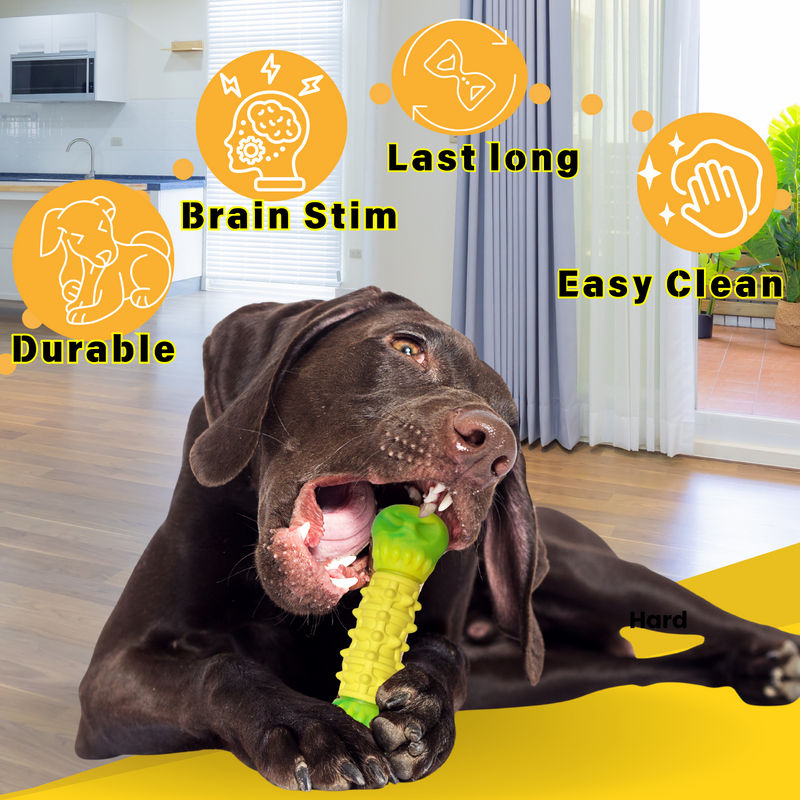 Load image into Gallery viewer, Chicken Flavor Large Dog Bone heavy duty aggressive chewer Nylon indestructible big dog chewable safe non toxic pet bone Durable Toy for Large Dogs Long Lasting Rubber Chew for Large Breeds (Copy)
