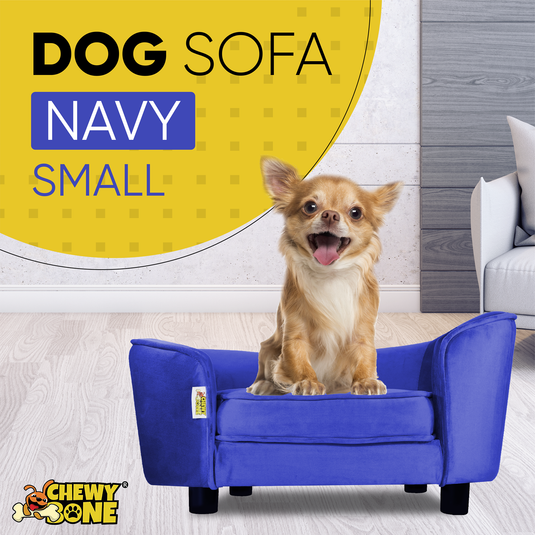 Dog bed for Small Dogs Luxury Sofa bed For Puppies & XS Dogs Puppy Bed Couch Elevated Dog Bed Sofa by Chewy Bone